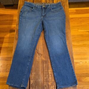 Lee Women's Mid-Blue Straight-Leg Jeans